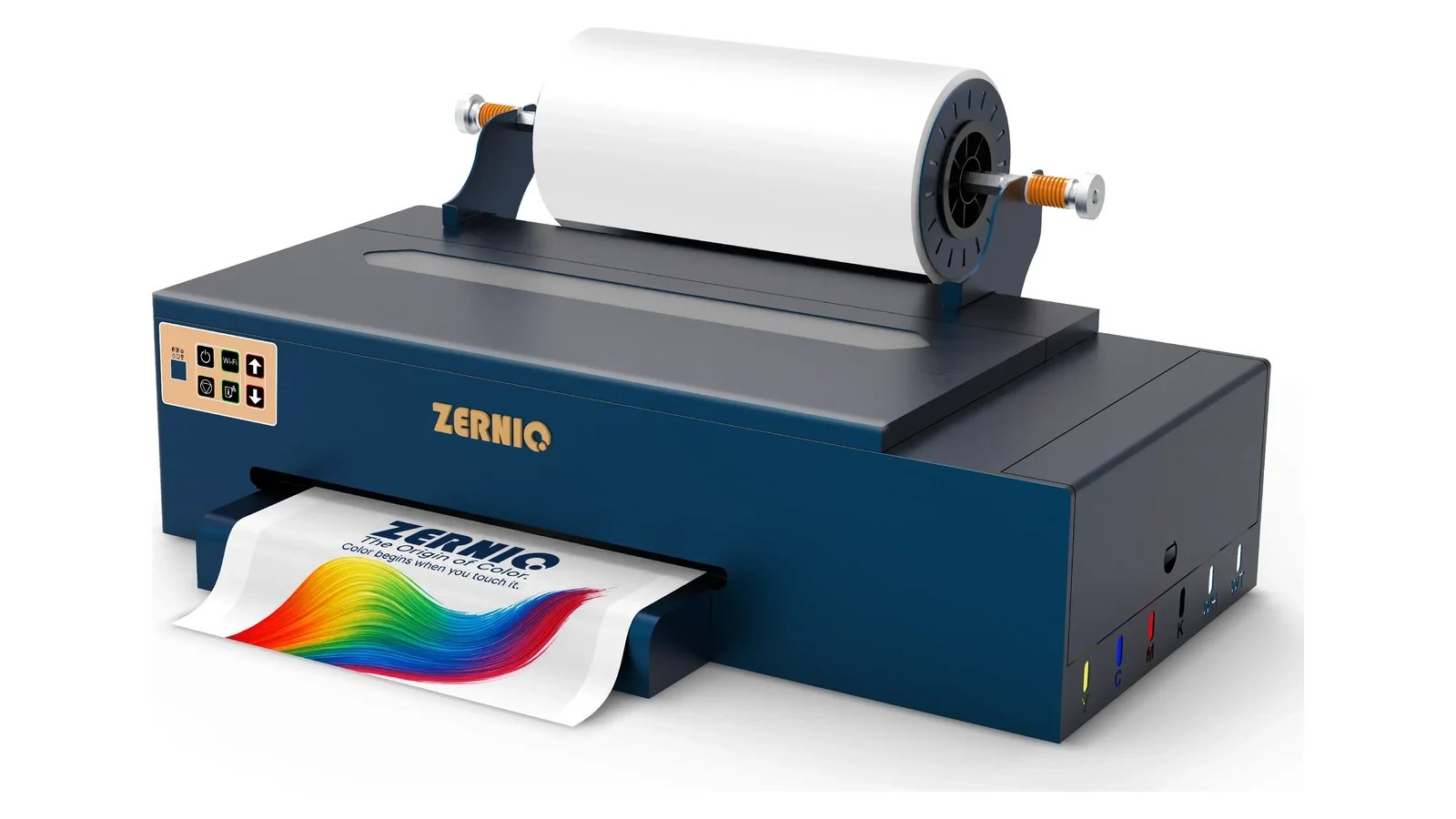 ZERNIQ XP600 A3 DTF printer with 13-inch roll-film feed